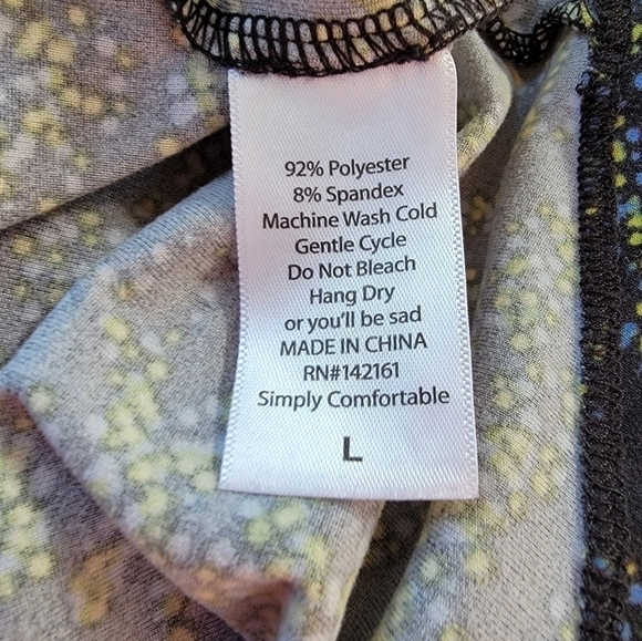 LuLaRoe☆ Scoop Neck Shirt Size Large EUC - Picture 8 of 9